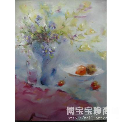 王凡 印象·青花瓷[艺术·新生] 类别: 西画雕塑YH散场区